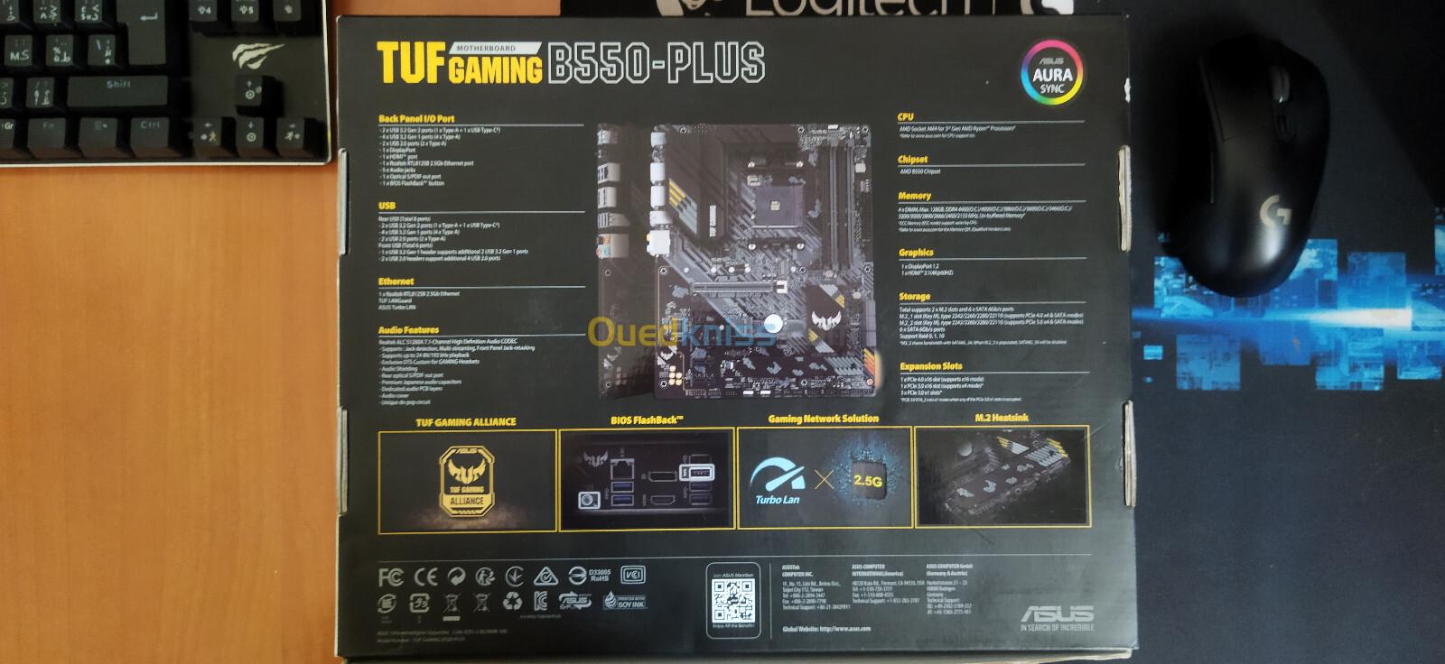 Asus tuf gaming b550 plus