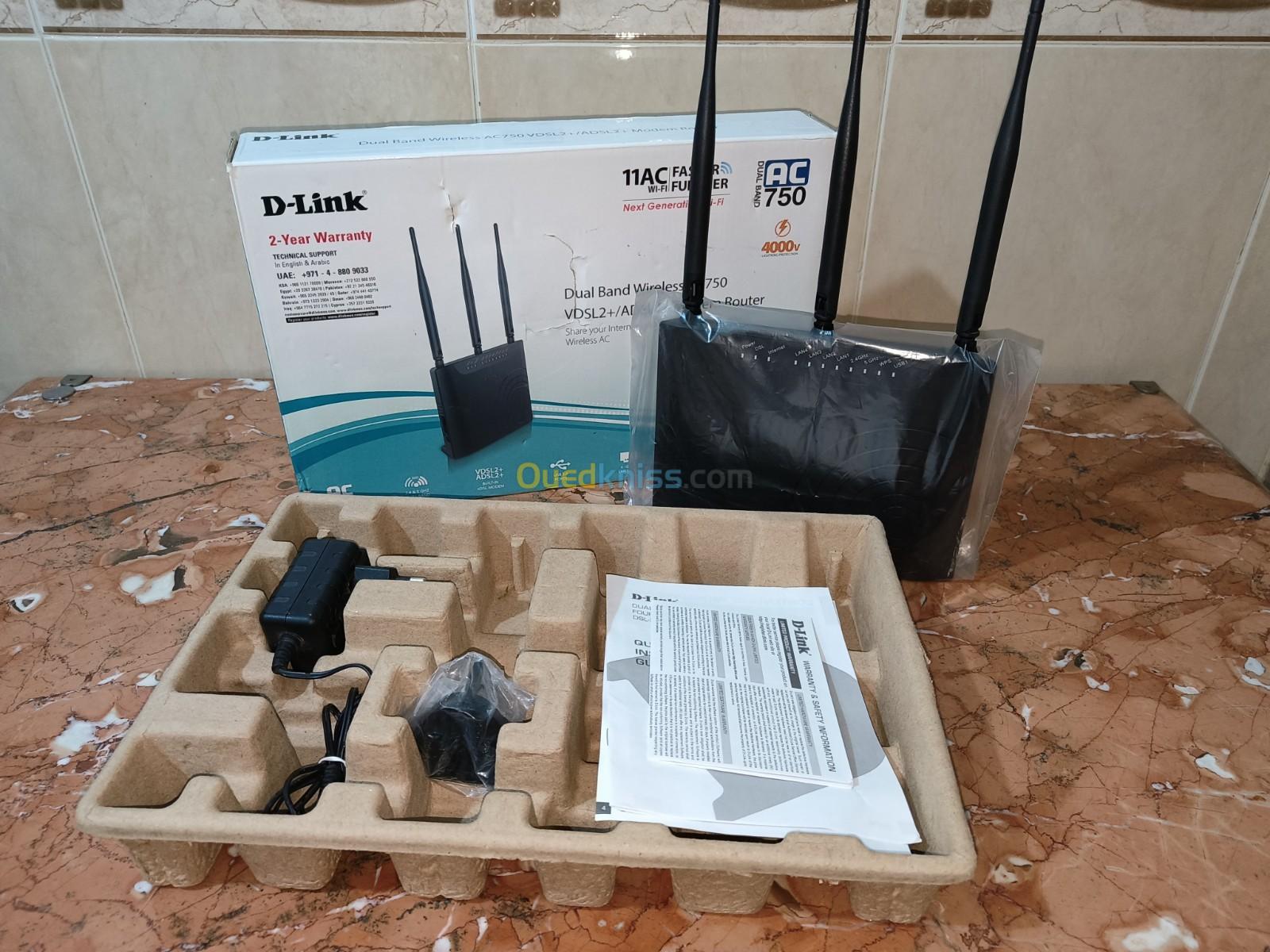 D-LINK   Normes 2.4 GHz et  5G