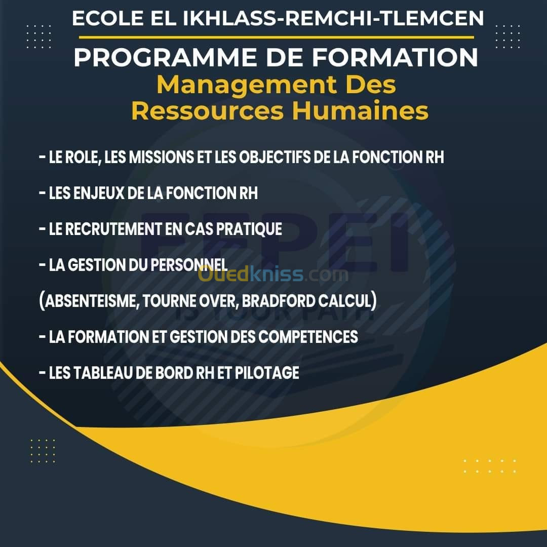 Formation en management des ressources humaines