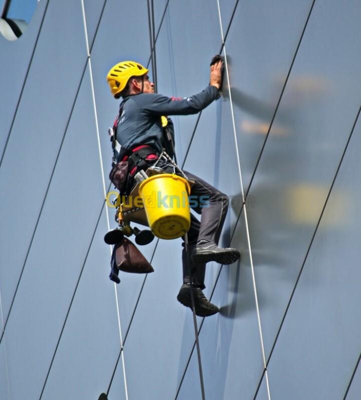 Nettoyage des façades et Travaux en hauteur 