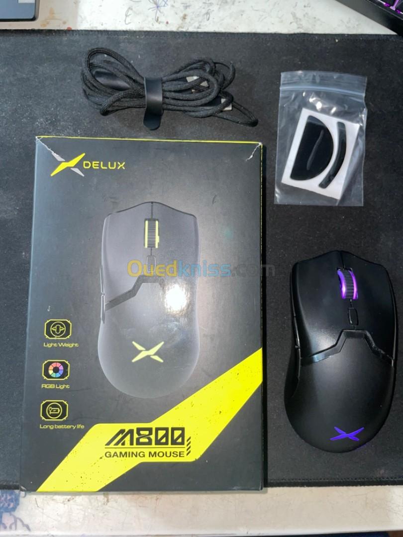 Souris gamer delux m800 wireless