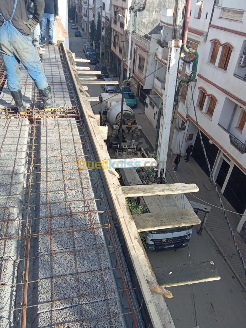 Travaux de construction 