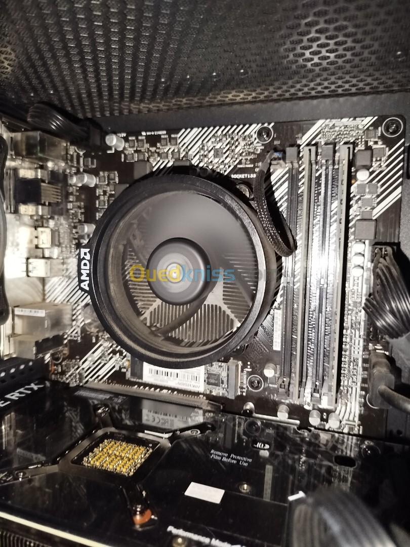 CPU rayzen 5 5600g. Alimentation gaming antec 650w