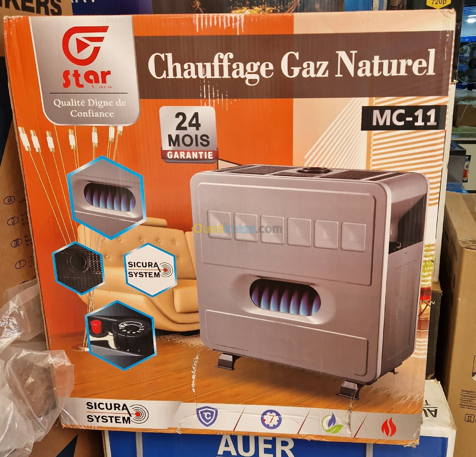 chauffage à gaz Star CARA MC11