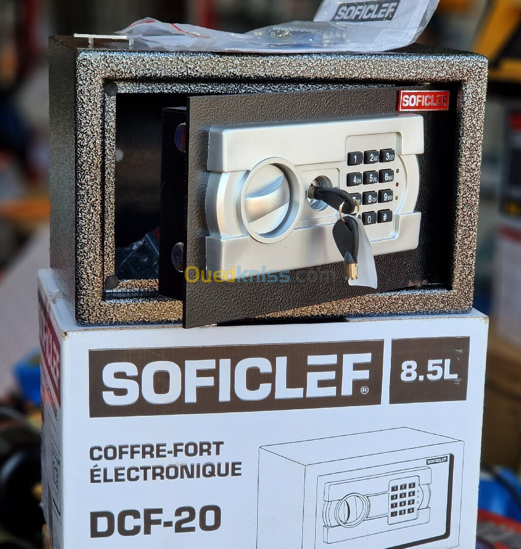 Coffre Fort DCF20 /8.5L Soficlef mini model 