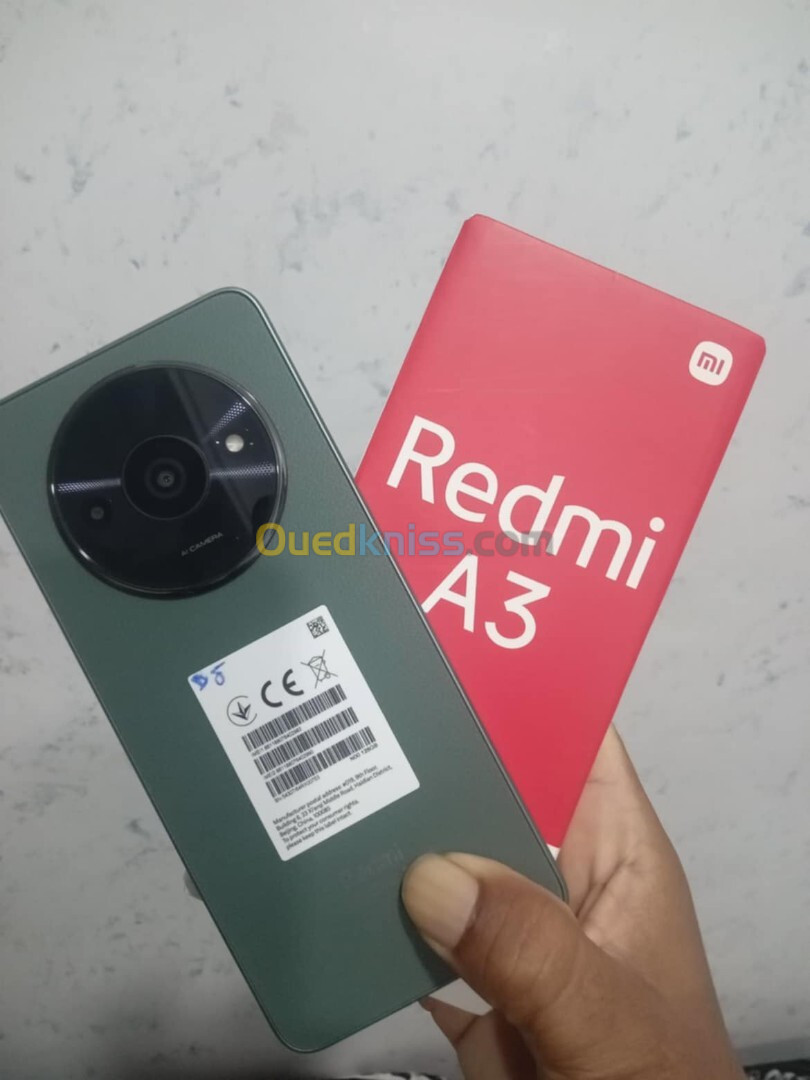 Redmi A3    4/128 batri5000 2024