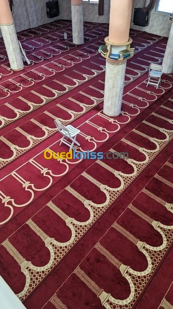 Nettoyage tapis mosquée تنظيف سجاد المساجد