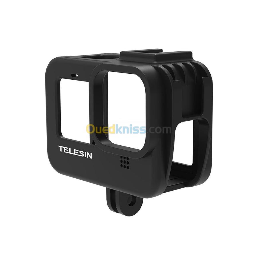 Caisson Gopro TELESIN PLASTIC FRAME CASE POUR HERO 9/10/11 