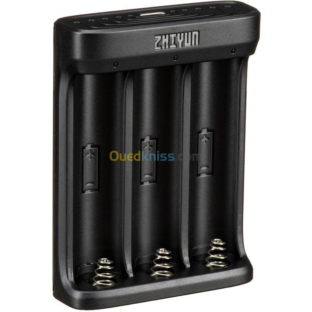 Chargeur Piles ZHIYUN 18650 BATTERY CHARGER (3-SLOT)