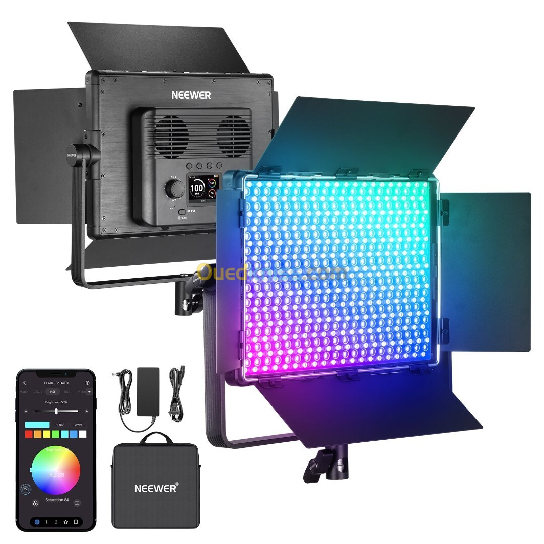 Panneau LED RGB NEEWER PL60c RGB