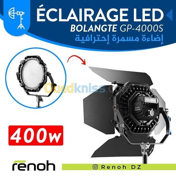 Lumière LED BOLANGTE GP-4000s ‏400w 2500-7500k CRI 95