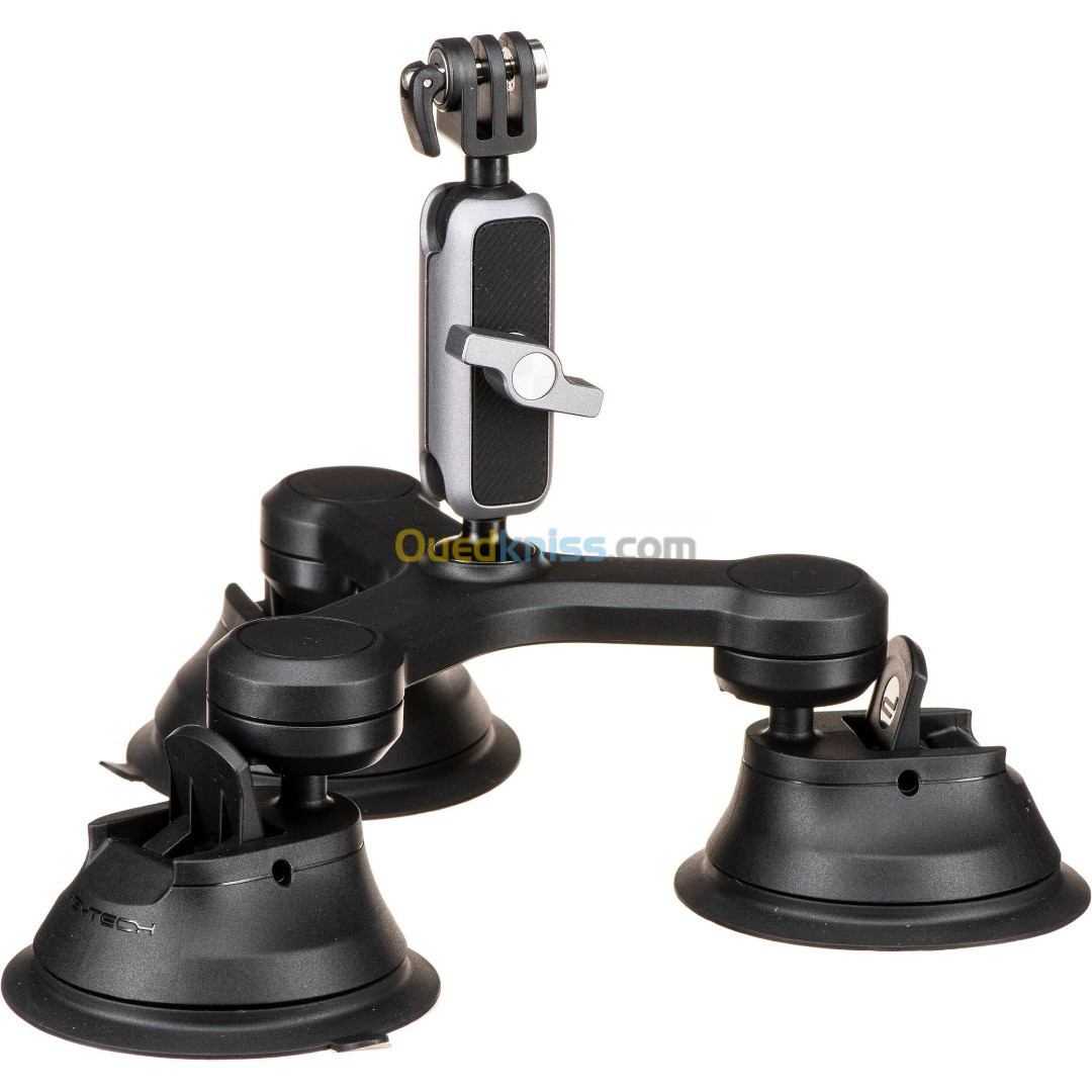 Ventouse GOPRO PGYTECH THREE ARM SUCTION MOUNT