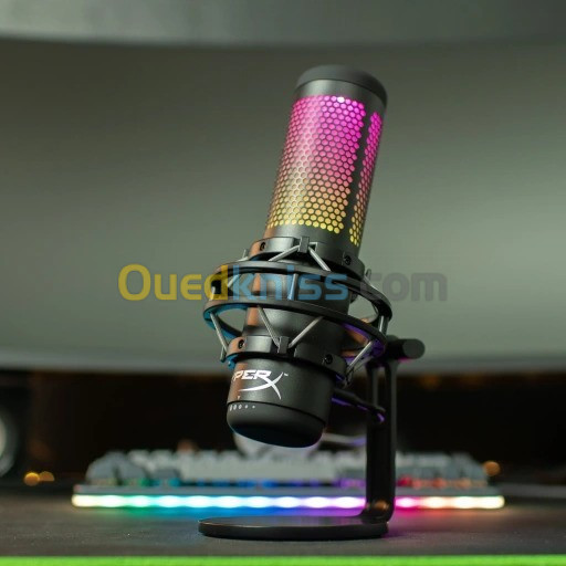 Microphone Professional HYPERX QUADCAST Pour Streaming/Voiceover