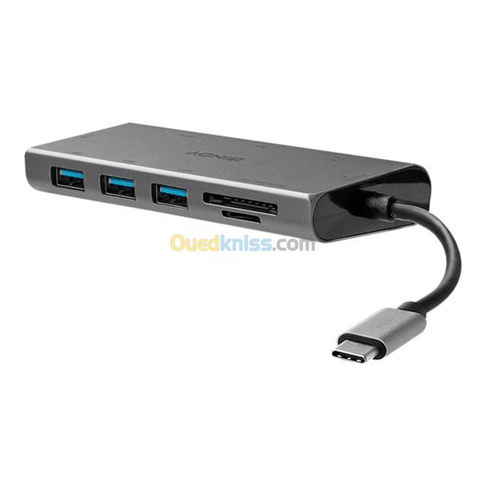 Hub Professional LINDY 43278 USB 3.1 TYPE-C HUB