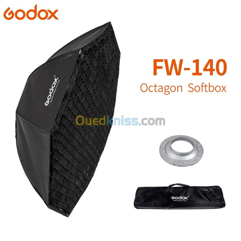 Godox octabox boite à lumière octogonale avec grid FW95 / FW120 / FW140