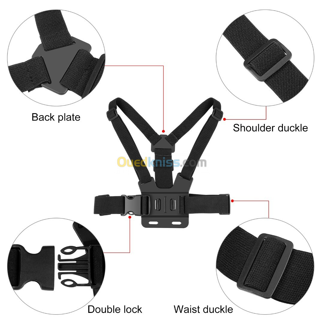 Gilet Universal POV Pour Smartphone / GoPro