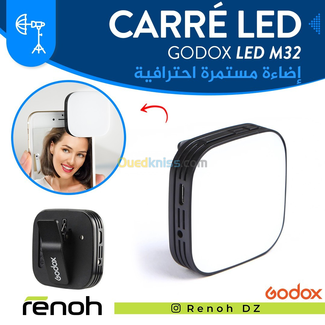 Carré LED GODOX LED M32