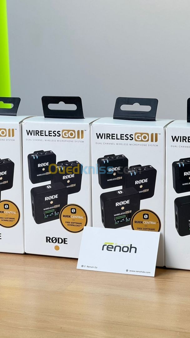 Microphone rode wireless go ii 