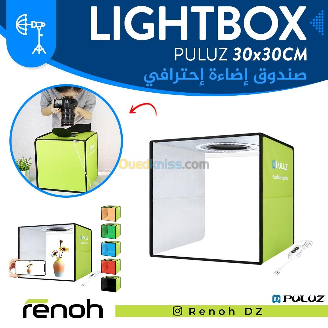 Lightbox PULUZ 30x30CM + Table Rotative