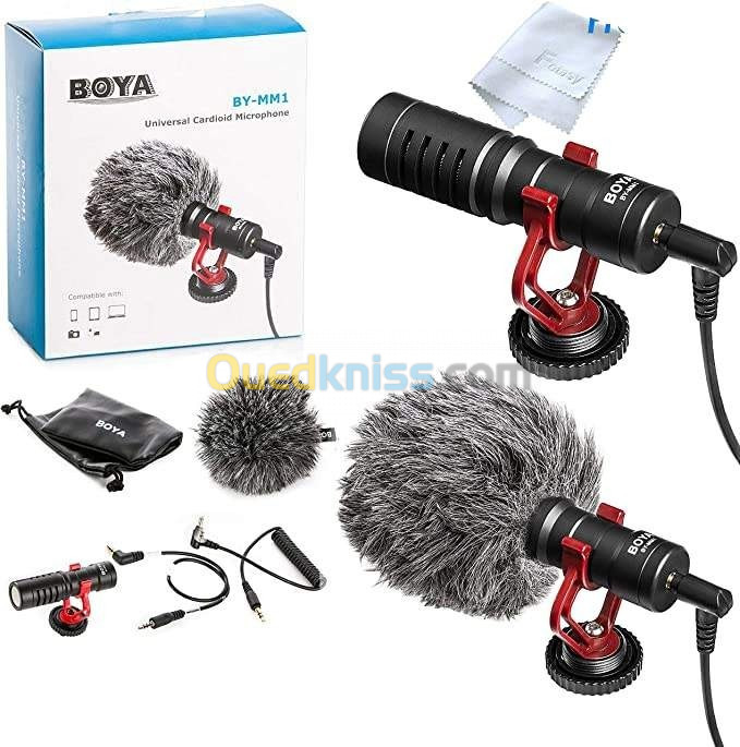 BOYA BY-MM1,Microphone à condensateur Super cardioïde.