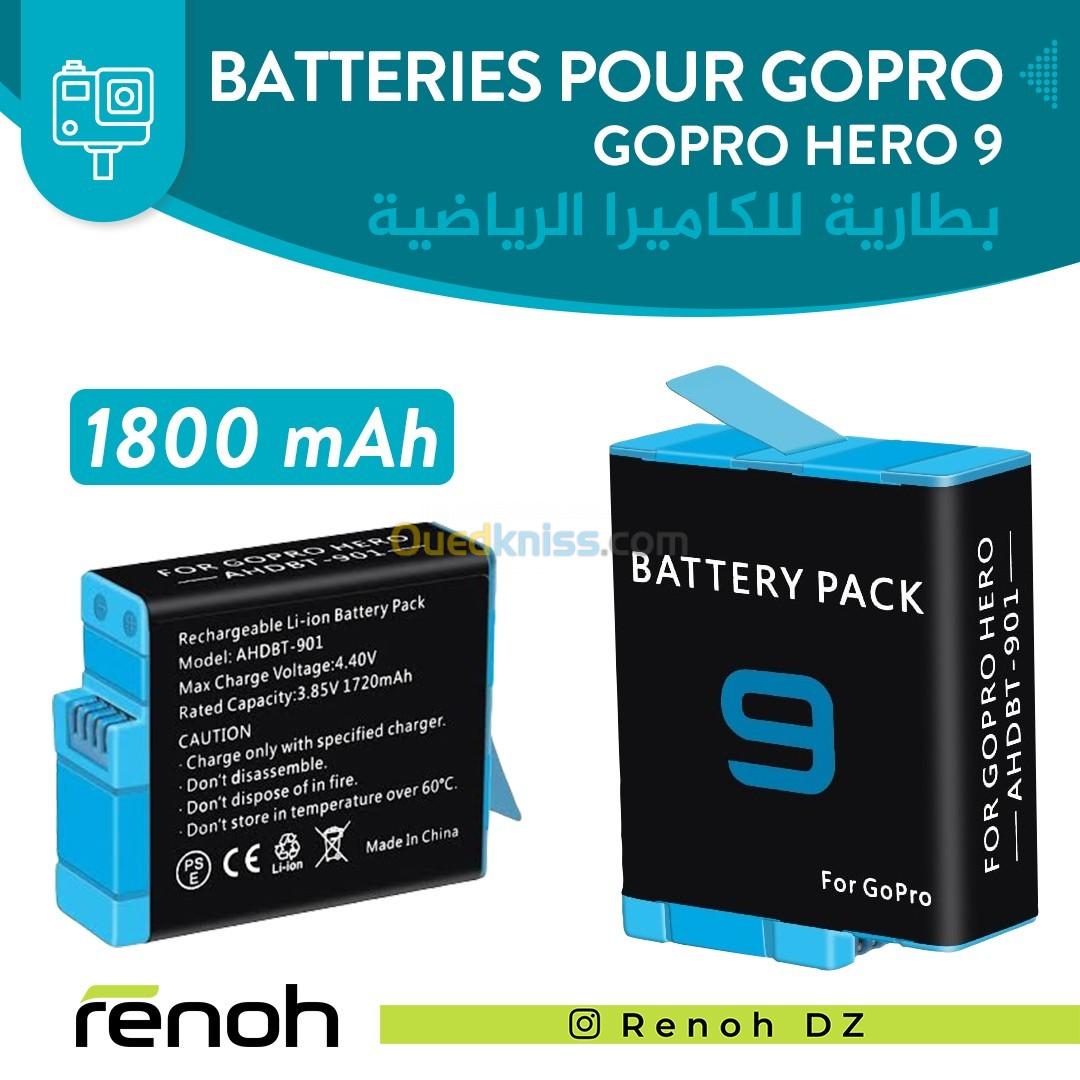 Batterie pour gopro hero9 1800mAh