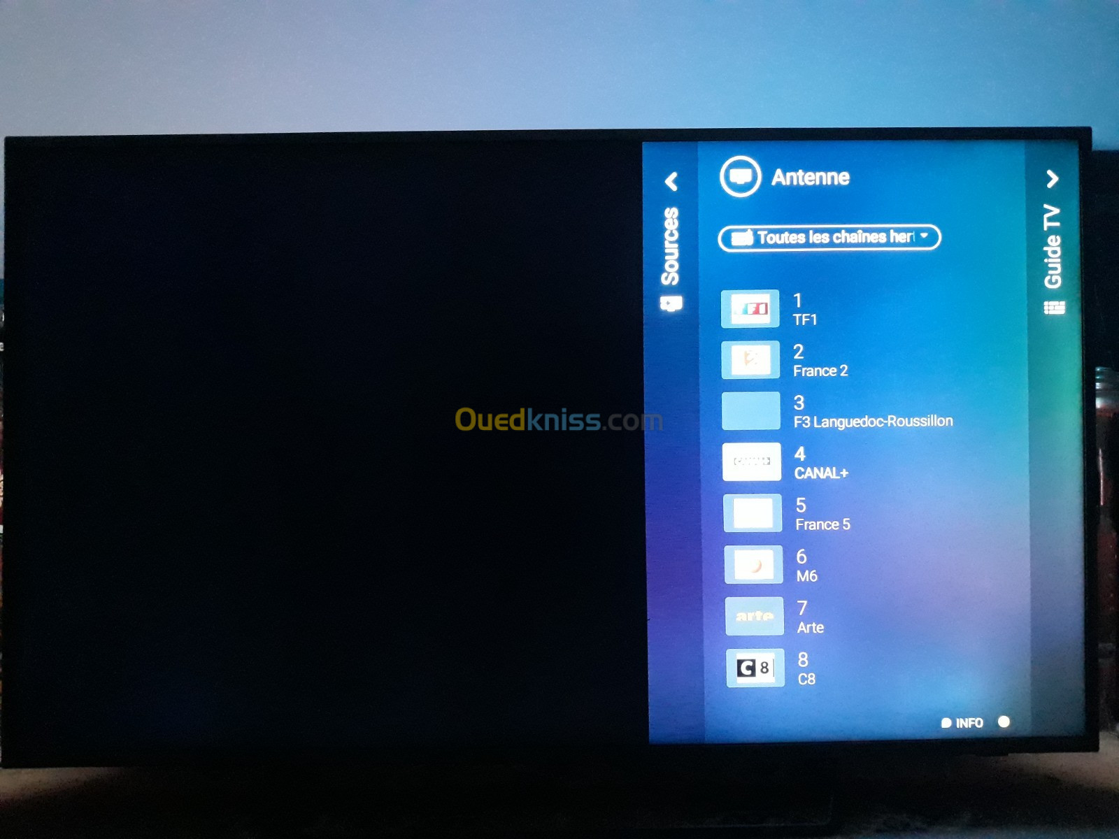 Tv philips ambilight 65 pouce 4k Androïd 