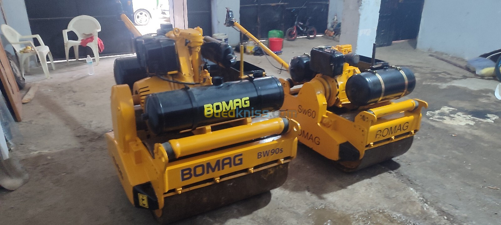 2 compacteur bomag 60 et 90 