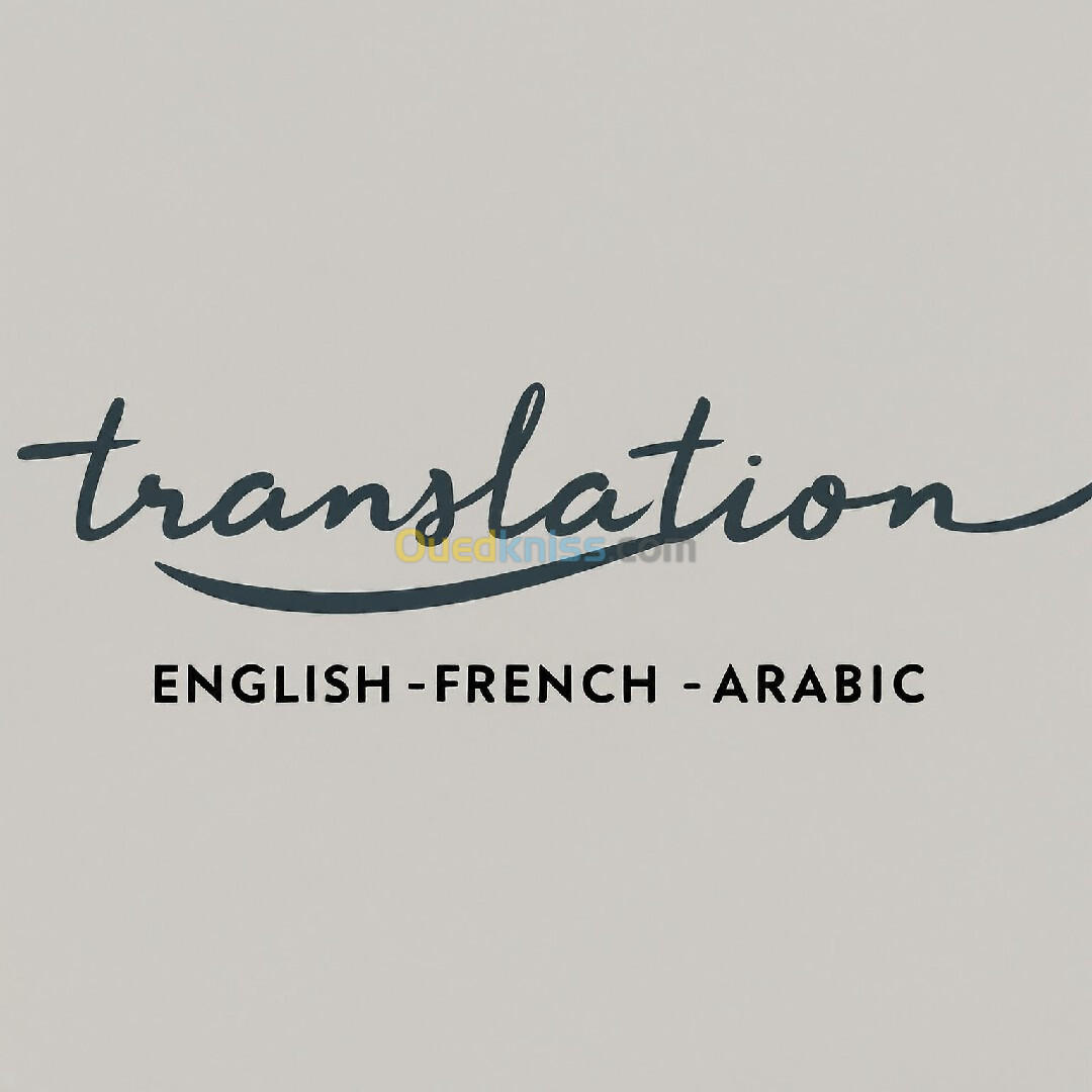 Traductrice Fr-Ang-Ara en freelance