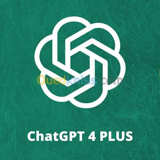 Chatgpt 4 plus حساب مشترك