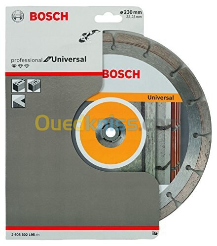  Disque Diamant BOSCH 230MM universal