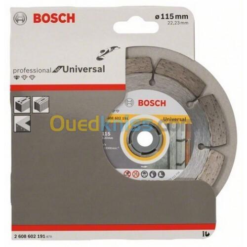 Disque Diamant BOSCH 115MM Universal