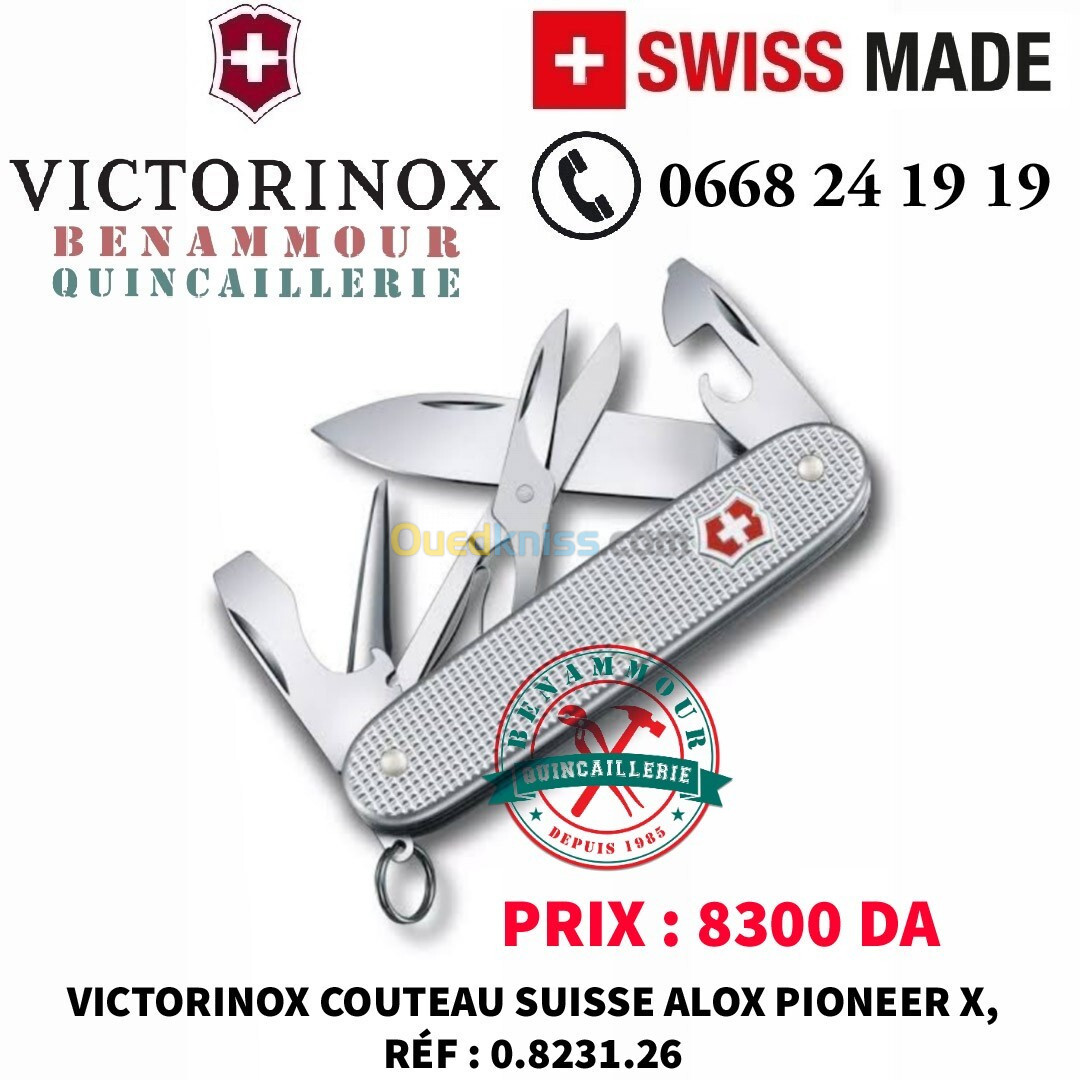 VICTORINOX COUTEAU PIONEER X