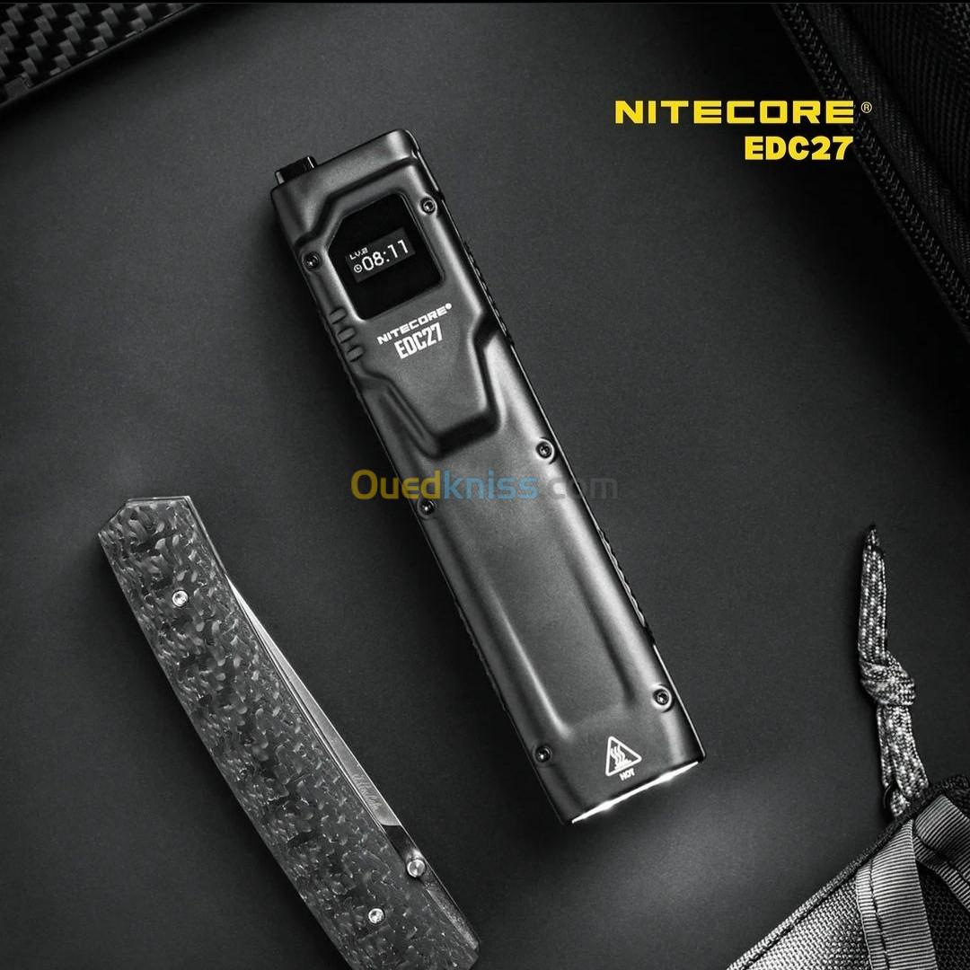 NITECORE Lampe EDC27 - 3000 Lumens rechargeable 