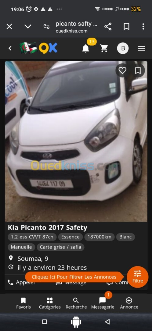 Kia Picanto 2017 Safety