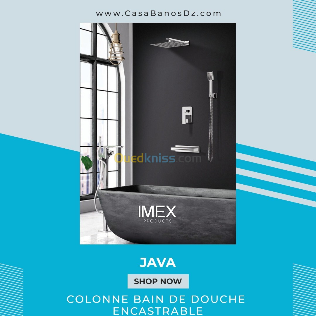 Bain Douche ENCASTRABLE JAVA IMEX