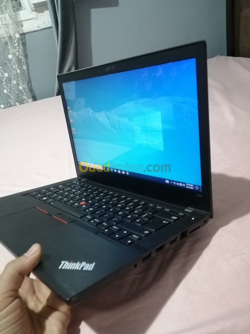 Lenovo ThinkPad T460, i5 (8ème génération, 14", Full HD, 8 Go, SSD NVMe de 250 Go rétroéclairé