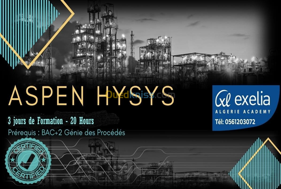 Formation Aspen HYSYS