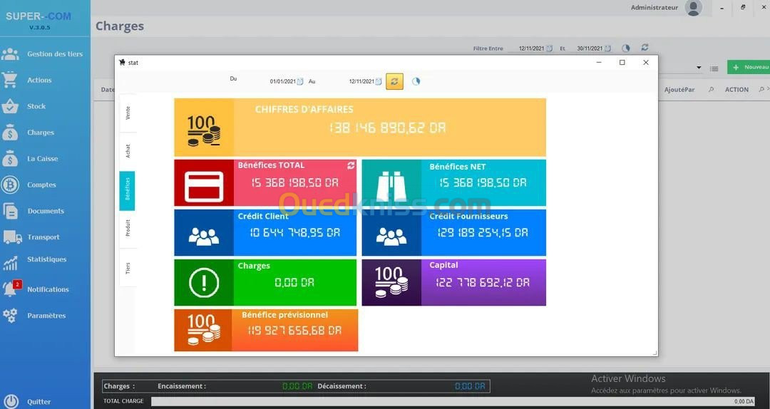 Logiciel gestion commercial et stock