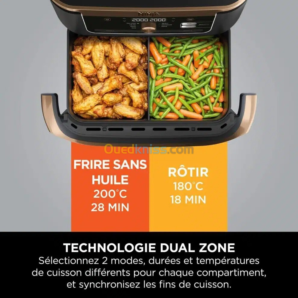 Friteuse air fryer ninja 10.4l 