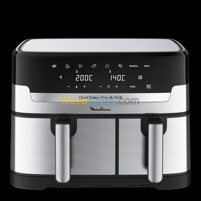 Friteuse air fryer Moulinex double baque 8.3l