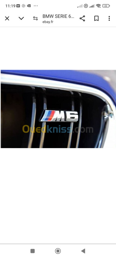 BMW M6 logo 