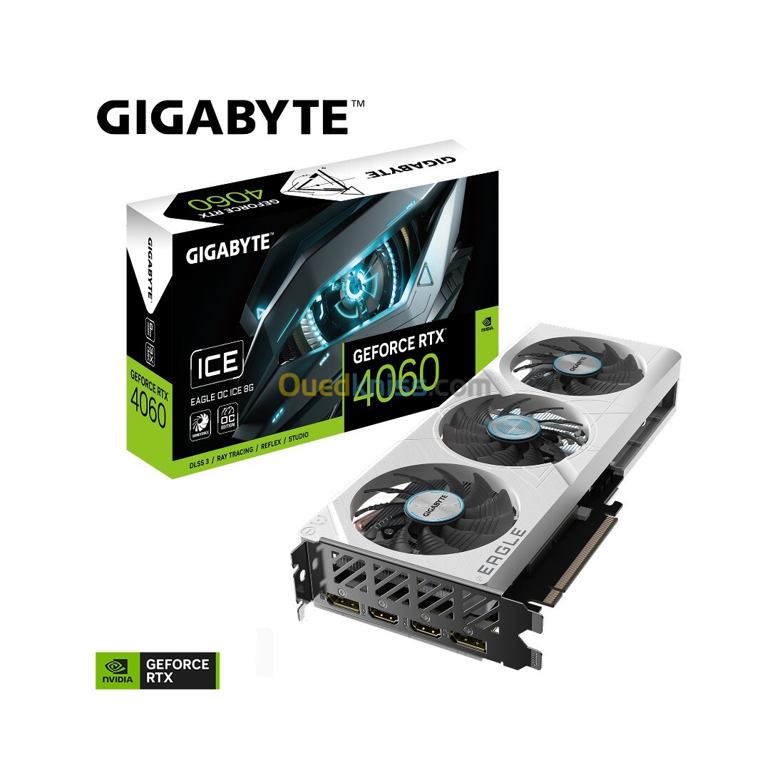 GIGABYTE GeForce RTX 4060 EAGLE ICE OC 8G