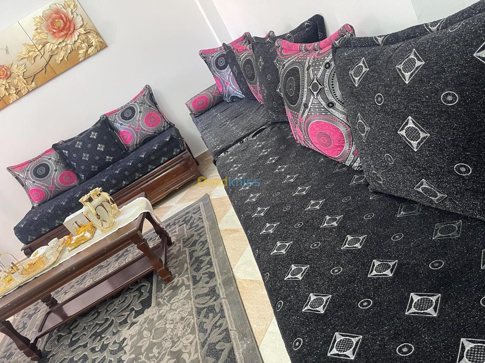 Salon marocain et tapis