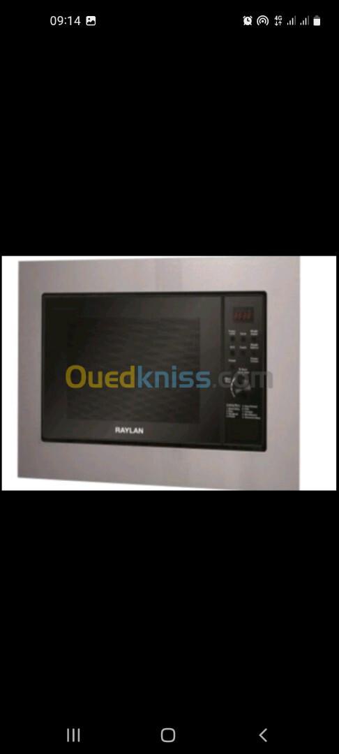 Promotion four micro-ondes encastrable raylan inox 