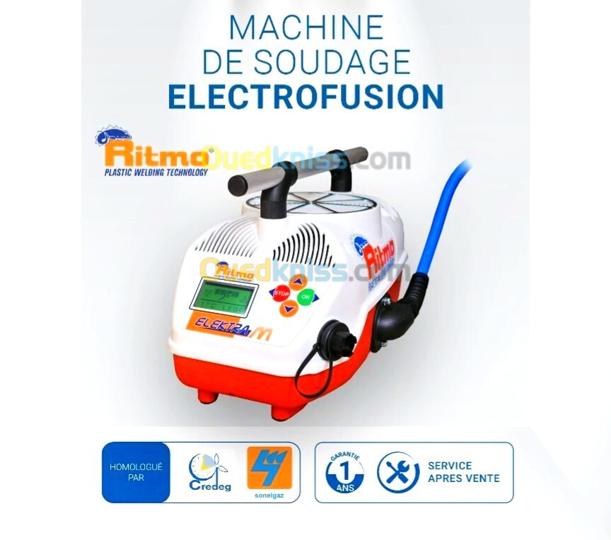 MACHINE DE SOUDAGE ELECTROFUSION    RITMO ET PLASTITALIA