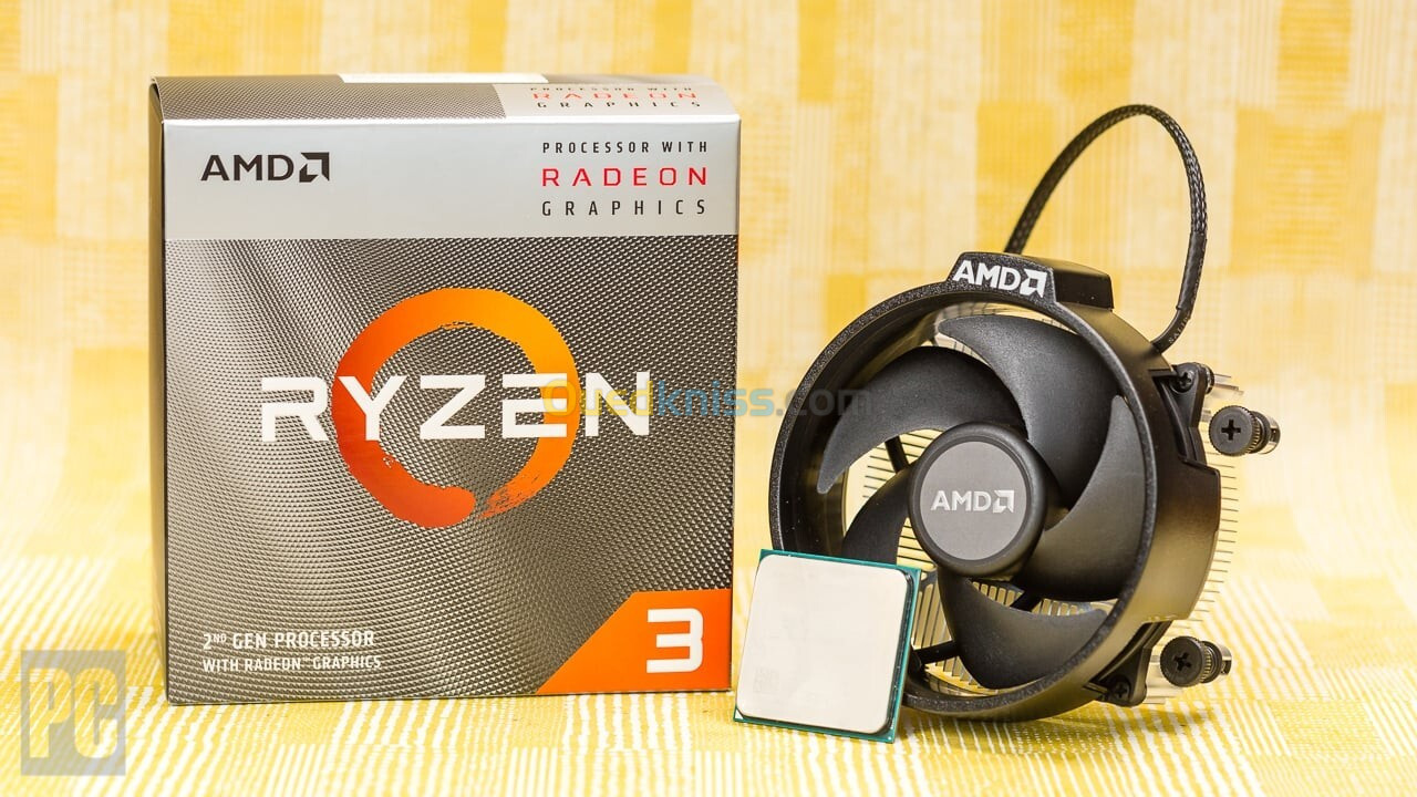 AMD Ryzen 3 3200G Quad-Core Processor with Radeon Vega 8 Graphics