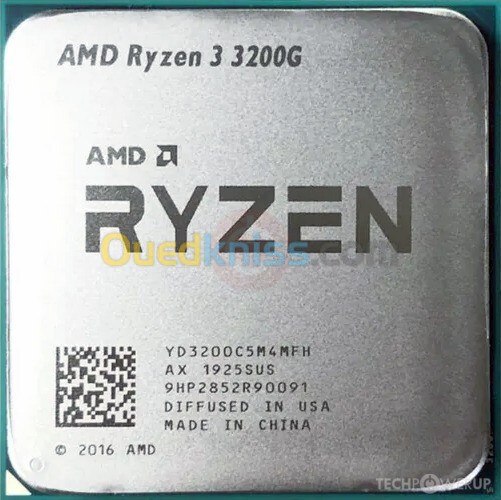 AMD Ryzen 3 3200G Quad-Core Processor with Radeon Vega 8 Graphics