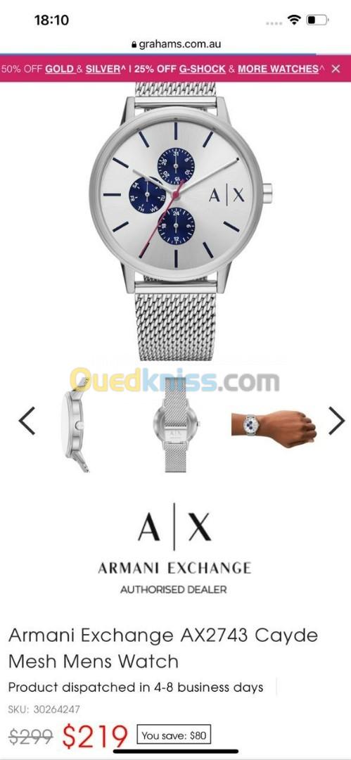 montre armani exchange 