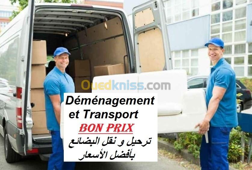 Déménagement Transport Bon Prix ترحيل و نقل البضائع