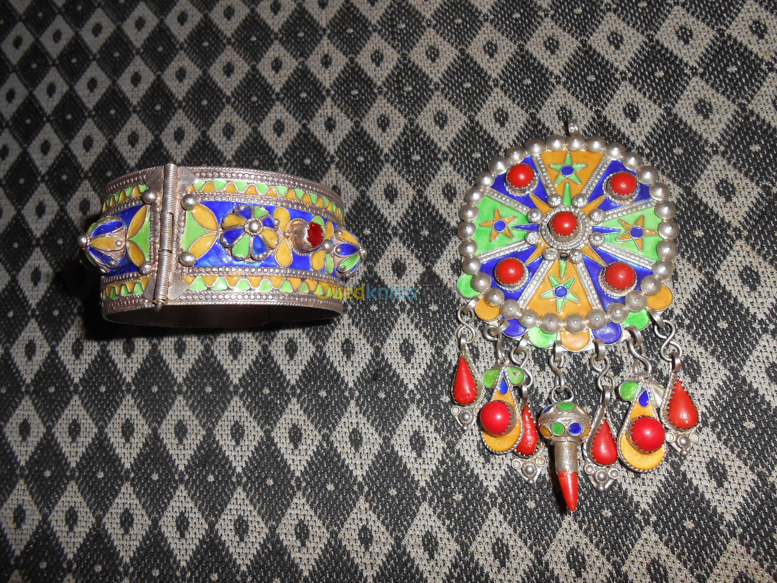 BIJOUX KABYLE ANCIEN EN ARGENT